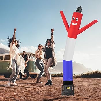 LookOurWay Air Dancers Inflatable Tube Man Complete Set with